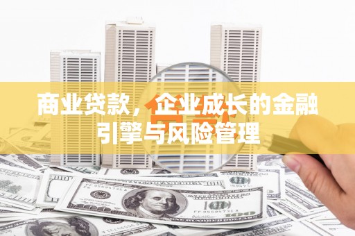 沧源商业贷款，企业成长的金融引擎与风险管理