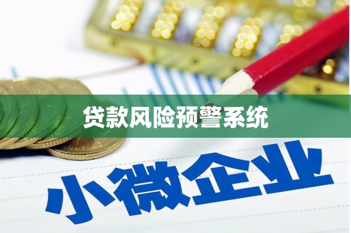 沧源贷款风险预警系统