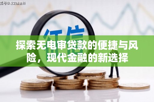 沧源探索无电审贷款的便捷与风险，现代金融的新选择