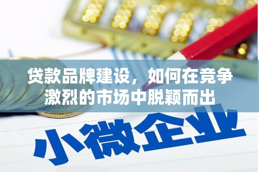 沧源贷款品牌建设，如何在竞争激烈的市场中脱颖而出