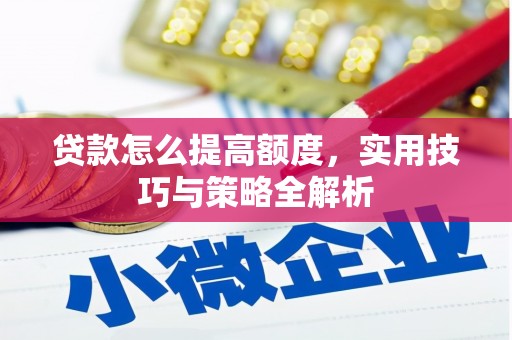 沧源贷款怎么提高额度，实用技巧与策略全解析