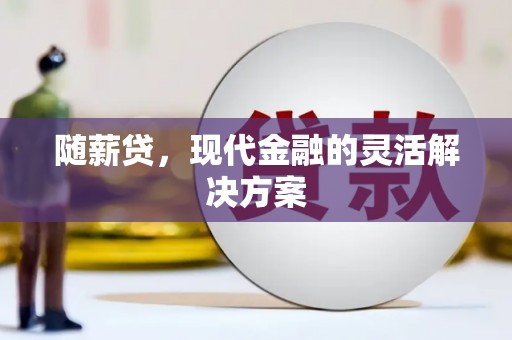 沧源随薪贷，现代金融的灵活解决方案