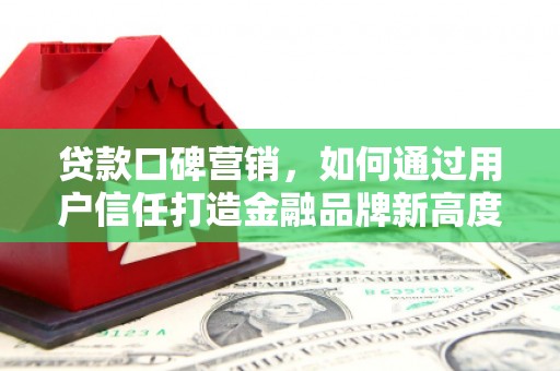 沧源贷款口碑营销，如何通过用户信任打造金融品牌新高度