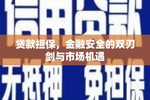 沧源贷款担保，金融安全的双刃剑与市场机遇