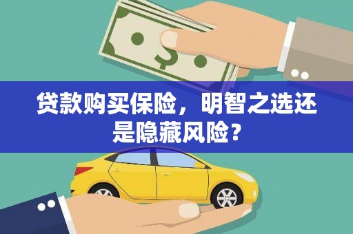 沧源贷款购买保险，明智之选还是隐藏风险？