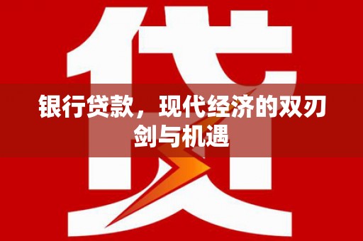 沧源银行贷款，现代经济的双刃剑与机遇