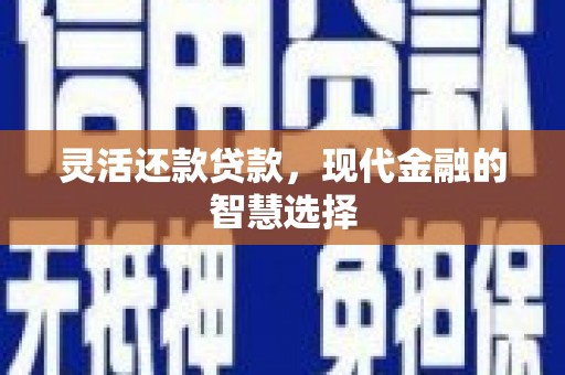 沧源灵活还款贷款，现代金融的智慧选择
