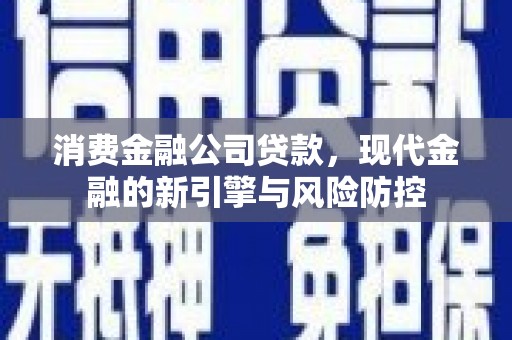 沧源消费金融公司贷款，现代金融的新引擎与风险防控