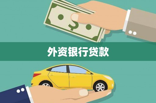 沧源外资银行贷款