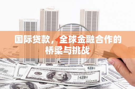 沧源国际贷款，全球金融合作的桥梁与挑战
