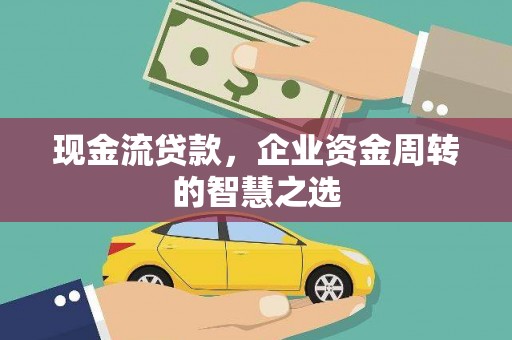 沧源现金流贷款，企业资金周转的智慧之选