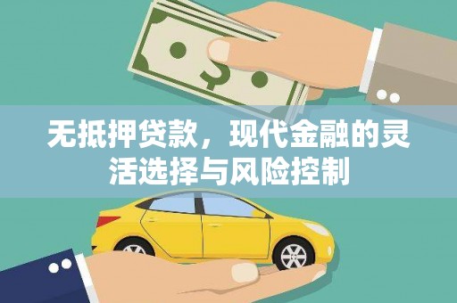 沧源无抵押贷款，现代金融的灵活选择与风险控制