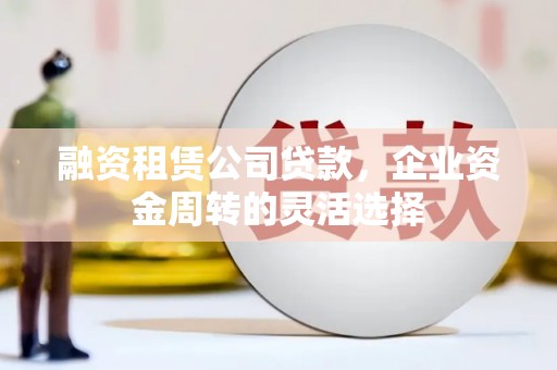 沧源融资租赁公司贷款，企业资金周转的灵活选择