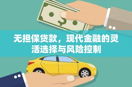 沧源无担保贷款，现代金融的灵活选择与风险控制