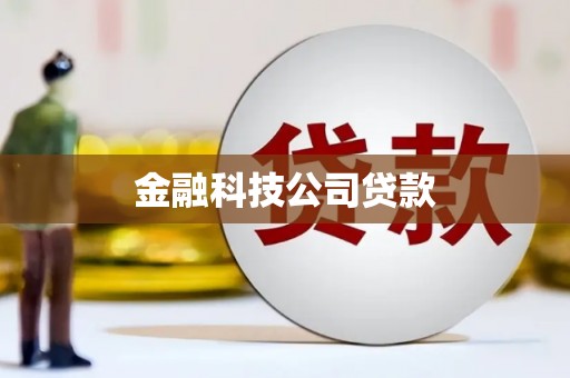 沧源金融科技公司贷款