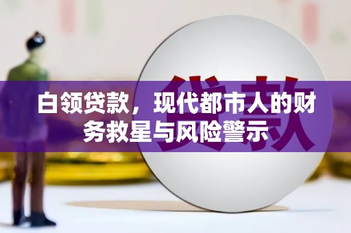沧源白领贷款，现代都市人的财务救星与风险警示