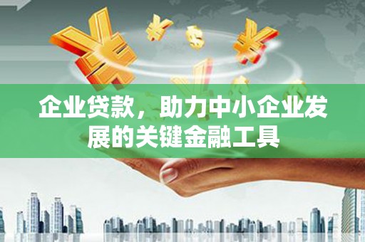 沧源企业贷款，助力中小企业发展的关键金融工具