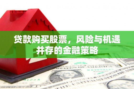沧源贷款购买股票，风险与机遇并存的金融策略