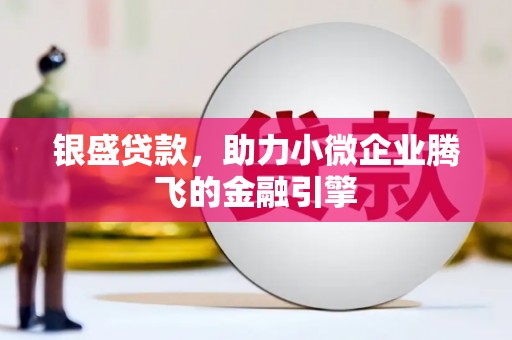 沧源银盛贷款，助力小微企业腾飞的金融引擎