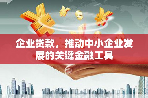 沧源企业贷款，推动中小企业发展的关键金融工具