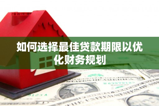 沧源如何选择最佳贷款期限以优化财务规划
