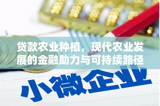 沧源贷款农业种植，现代农业发展的金融助力与可持续路径