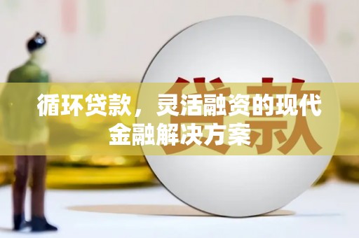 沧源循环贷款，灵活融资的现代金融解决方案