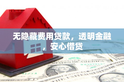 沧源无隐藏费用贷款，透明金融，安心借贷
