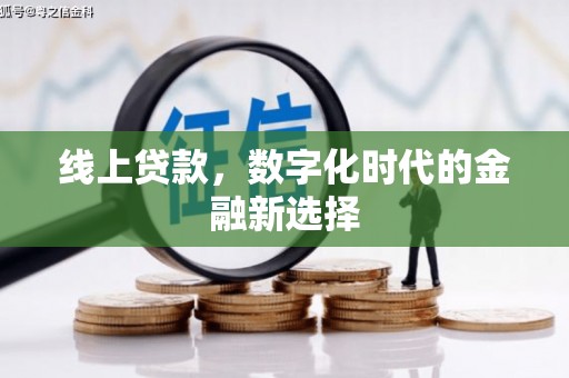 沧源线上贷款，数字化时代的金融新选择