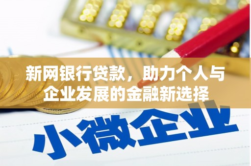 沧源新网银行贷款，助力个人与企业发展的金融新选择