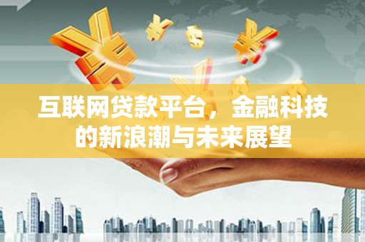 沧源互联网贷款平台，金融科技的新浪潮与未来展望