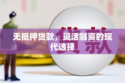 沧源无抵押贷款，灵活融资的现代选择