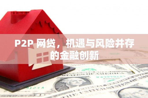 沧源P2P 网贷，机遇与风险并存的金融创新