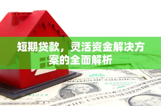 沧源短期贷款，灵活资金解决方案的全面解析
