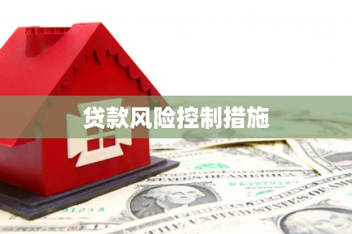 沧源贷款风险控制措施